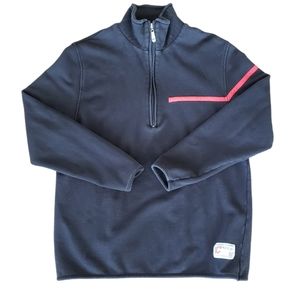 Vintage Calgary Flames 1/4 Zip Sweatshirt - L